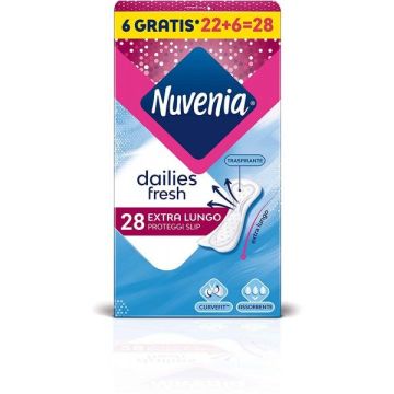 Nuvenia Proteggi-slip Extra Lungo Uso Quotidiano Curvefit 28 Pezzi