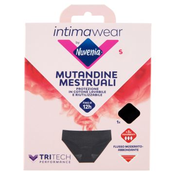 Nuvenia Intimawear Mutandine Mestruali - Nero