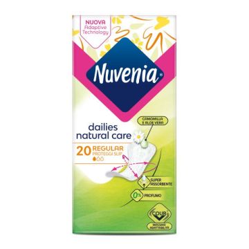 Nuvenia Dailies Natural Care Regular Proteggi Slip 20 Pezzi