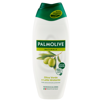 PALMOLIVE - Naturals - Bagnoschiuma Oliva Verde E Latte Idratante 500 Ml