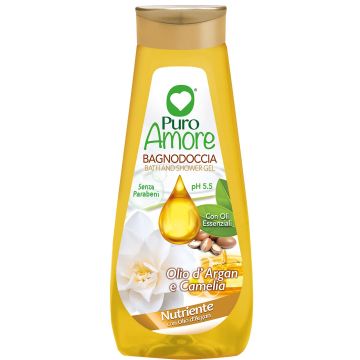 Puro Amore Bagnodoccia Olio d’Argan e Camelia 750 ml
