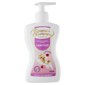 Spuma di Sciampagna Latte Detergente Intimo Lenitivo 300 ml