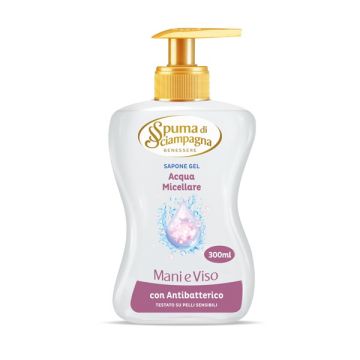 SPUMA DI SCIAMPAGNA - Acqua Micellare - Sapone Gel Mani E Viso 300 Ml