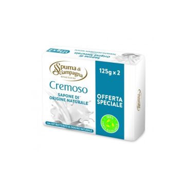 SPUMA DI SCIAMPAGNA - Cremoso - 2 Saponette Da 125 G