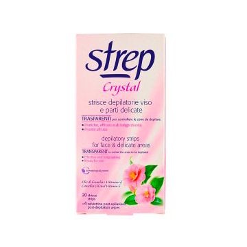 STREP STRISCE VISO CRIST 20P+4SALV