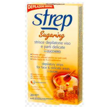 Strep Sugaring Strisce Viso 20 Pezzi