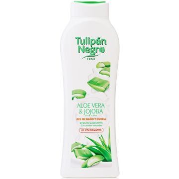 TULIPAN NEGRO - Skin Care Aloe Vera & Jojoba - Gel Da Bagno Idratante 650 Ml