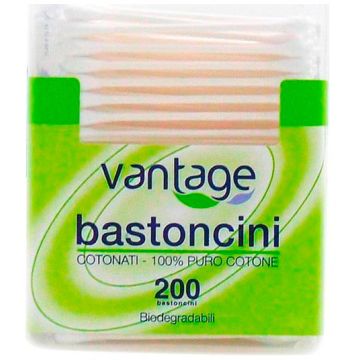 Vantage Bastoncini Biodegrab 200pezzi
