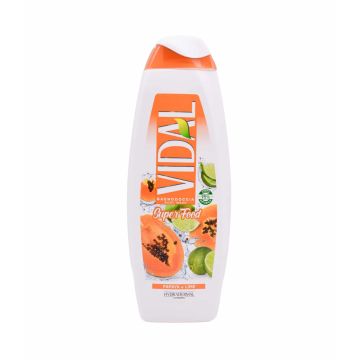 VIDAL - Super Food Papaya e Lime - Bagnodoccia 500 ml