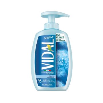 VIDAL - Sensitive - Sapone per le mani con talco liquido 300 ml