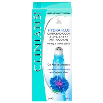 Clinians Gel Fresco Contorno Occhi Azione Anti Borse E Anti Occhiaie Drenante Con Estratti Di Fiordaliso 15 ml