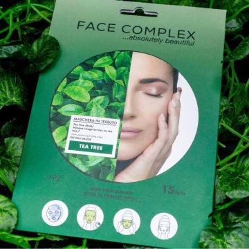 FACE COMPLEX - Maschera in Tessuto con Tea Tree