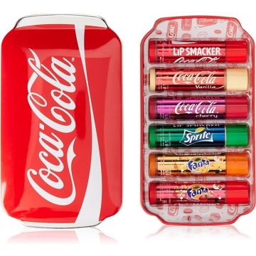 Lip Smacker C.cola Can Tin Box 6pezzi