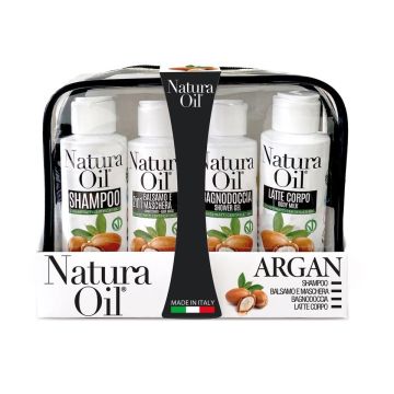 NATURA OIL KIT ARGAN Shampoo +BA+