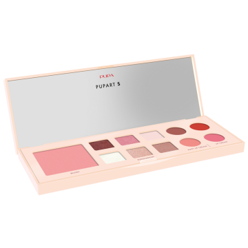 PUPA - Pupart S - Palette Make-Up Per Trucco Viso, Occhi E Labbra N.001 Ivory