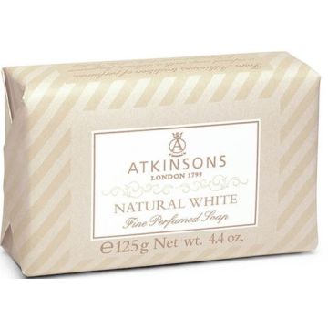 ATKINSONS NATURAL WHITE SOAP 125GR