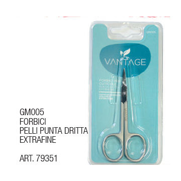 Forbicina Pelli Punta Dritta Extrafine Gm005