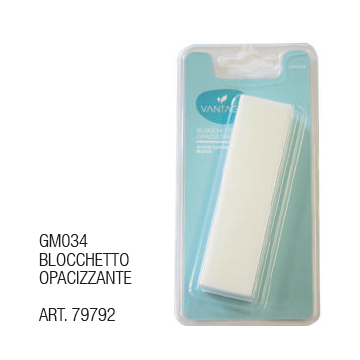 Blocchetto Opacizzante Gm034