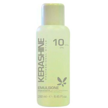 KERASHINE - emulsione ossidante per colorazioni e schiariture capelli 10 volumi 250 ml