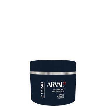 Arval - L'Uomo Hyaluronic Age Defence - Crema antirughe intensiva 50 ml