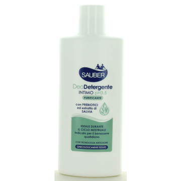 Sauber Deodetergente Intimo Ph 3.5 Purificante 200 ml