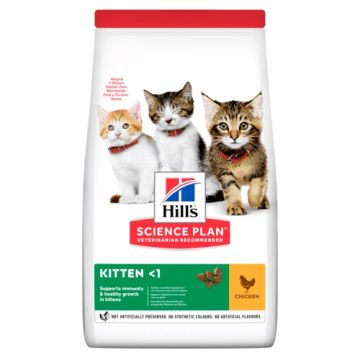 Hill'S Feline Kitten Chicken 1,5 Kg New