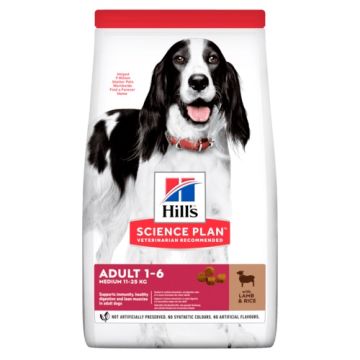 Hill'S Canine Adult Medium Lamb&Rice 2,5 Kg New