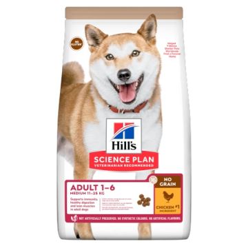 Hill'S Canine No Grain Adult Medium Pollo 12 Kg