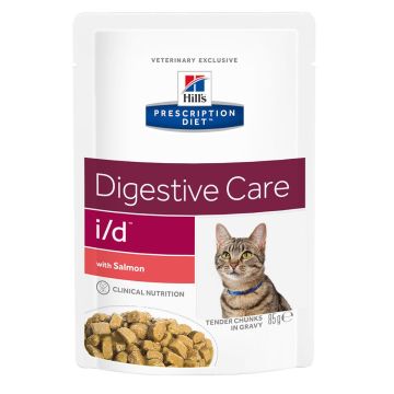 Hill'S Pd Feline I/D Salmone Busta In Salsa 85 Gr   Nuova Formula