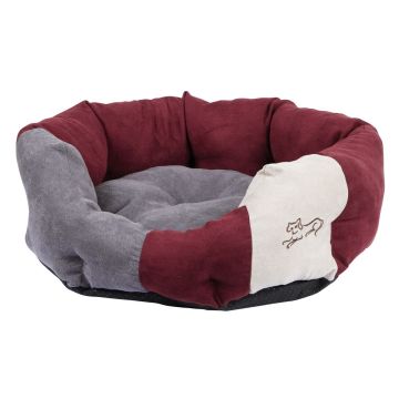 Kerbl Cane Cuccia Letto Morbido Amelie 45X41 Cm Bordeaux/Antracite