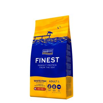 Fish4Dogs Cane Finest Adulto Pesce Bianco Small 6 Kg