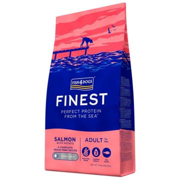 Fish4Dogs Cane Finest Adulto Salmone Large 12 Kg
