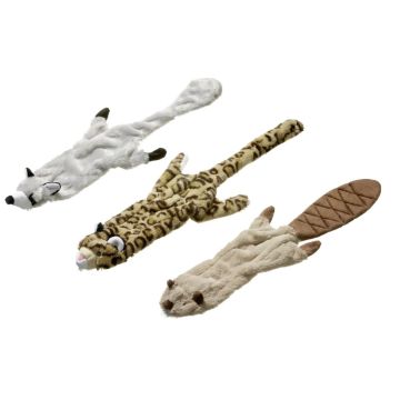 Flamingo Cane Gioco Peluche "Wild Zoo" Castoro/Procione/Leopardo 40 Cm (Soggetti Assortiti)