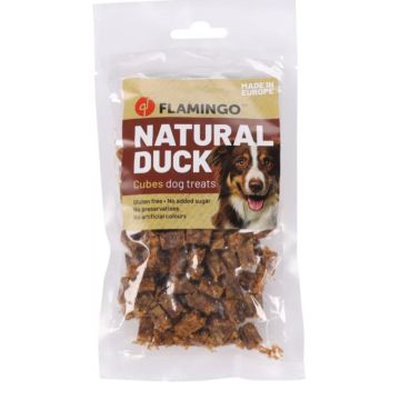 Flamingo Cane Snack Nature Cubetti Di Anatra 80 Gr