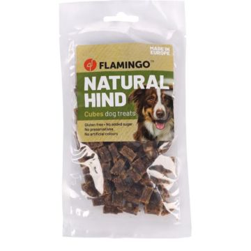 Flamingo Cane Snack Nature Cubetti Di Cervo 80 Gr