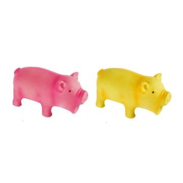 M-Pets Cane Gioco In Latex Maialino "Remy" 13,5X5,5X7,5 Cm