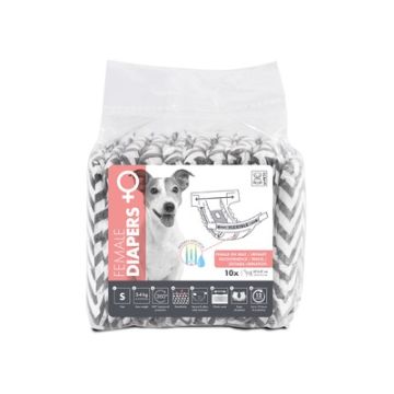 M-Pets Cane Pannolino Femmina Cf. (10 Pezzi) Tg. "S"