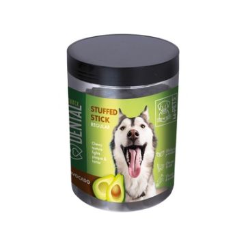 M-Pets Cane Snack Barattolo Dental Snack Ripieno All' Avocado (Medio) 400 Gr