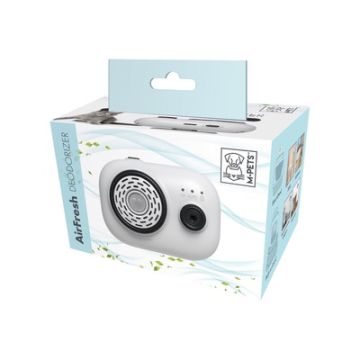 M-Pets Airfresh Deodorante Ambientale 9X6,5X5 Cm Bianco