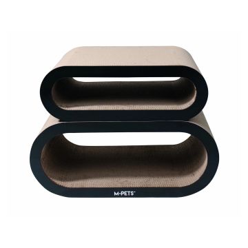 M-Pets Gatto Tiragraffi In Cartone "Detroit" 57,5X25,5X35 Cm