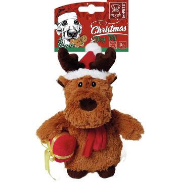 M-Pets Xmas Cane Gioco In Peluche "Rudolph" 20X10X7 Cm