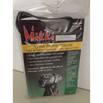 Museruola Mikki Cane Nylon N 4-4Xl
