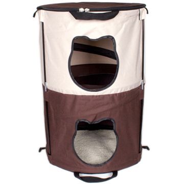 Cat Ware Kitty Pop-Up Condo 2 Livelli