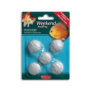 Padovan Pesci Ornamentali Weekend Feeding Alimento Compresso 15 Gr