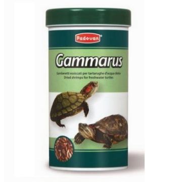 Padovan Tartarughe D'Acqua Dolce Gammarus Gamberetti Essiccati 30 Gr