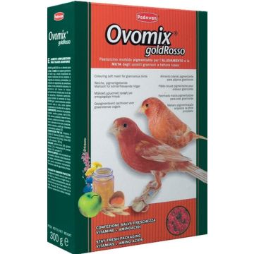 Padovan Uccelli Pastoncino Ovomix Gold Rosso 300 Gr