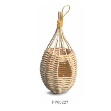 Padovan Uccelli Esotici Nido In Vimini A Pera "N10" 7,5X16 Cm