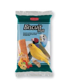 Padovan Uccelli Snack Biscuit Fruit 30 Gr