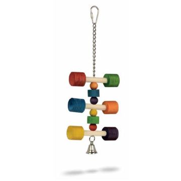 PADOVAN UCCELLI ESOTICI GIOCO BIRD TOYS "T1" 11X30 CM