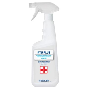 Interchem Rtu Plus Detergente Disinfettante Virucida 750 Ml